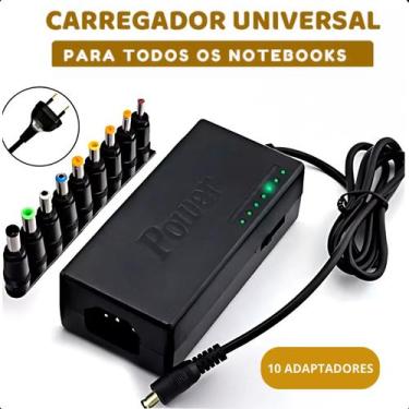 Imagem de Fonte Universal Para Notebook 120w Ajustável Entrada Bivolt - FAZA