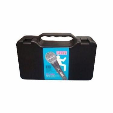 Imagem de Microfone Csr Ht48a Dinâmico 600 Ohms Chave L/d  Cabo 4 M