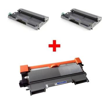Imagem de Kit 2X Cartucho Cilindro + 1 Toner TN 450 + 2 DR 450 Dcp-7065 Mfc-7860