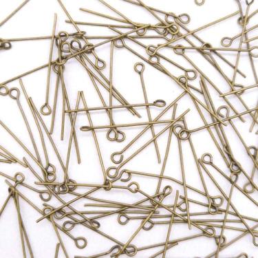 Imagem de Alfinete Contra Pino Metal Ouro Velho 30mm 1700pçs 250g - Macall