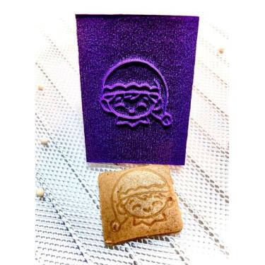 Imagem de BP10 carimbo para biscoitos pequenos natal - confeitaria dos moldes