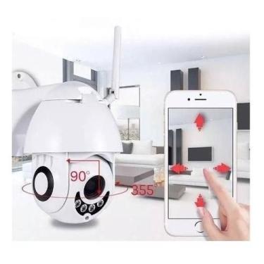 Imagem de Câmera Speed Dome Ip 5x Zoom Onvif 2.0mp 1080p Sd - Ponto do Nerd