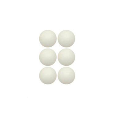 Imagem de Bola De Ping Pong 6 Unidades Branca Tênis De Mesa - HORIZONTE