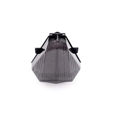Imagem de Adequado para Yamaha 2006-2007 YZF R6; 2C0-84710-00-00; luz traseira de freio LED luzes traseiras integradas (moke, V1. Lanterna traseira de LED + seta)