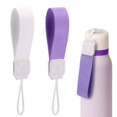 Imagem de Mity rain Substituição de alça de garrafa para Owala FreeSip Twist 510 g 680 g, alça de transporte de tampa de garrafa de água (2 peças de laços)