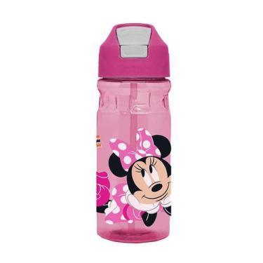 Imagem de Garrafa Líquido Canudo Infantil 600Ml Minnie - TUUT