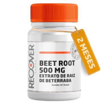 Imagem de Beet Root 500mg - Extrato de Raiz de Beterraba - 60 Cápsulas - Recover Farma