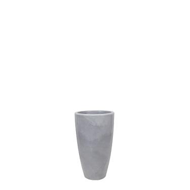 Imagem de Vaso Verona Alto 30 X 53 Cm Antique Cimento