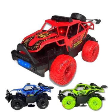 Imagem de Carrinho De Brinquedo Gira 360º - Vermelho