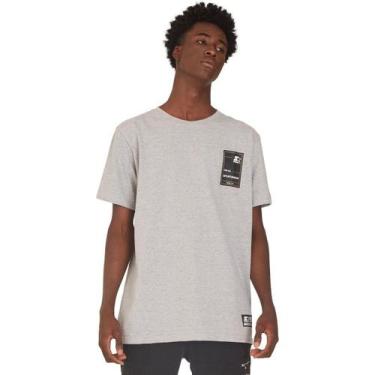 Imagem de Camiseta Starter Edição Especial 50 Years Masculina Algodão, M, Cinza