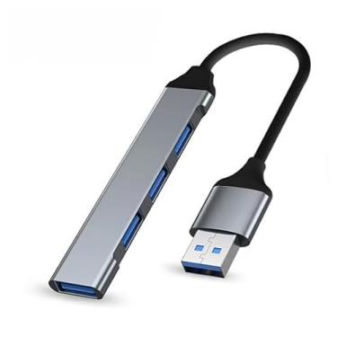 Imagem de Hub USB 3.0 Compatível com Windows, macOS, Linux, PS4/5 e Dispositivos USB, Extensor 4 Portas – 5Gbps de Alta Velocidade para Notebook, PC e MacBook. Plug and play, não requer instalação de drivers.