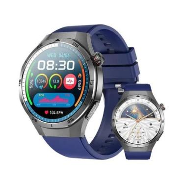 Imagem de Relógio Inteligente Masculino LIGE Com ECG, PPG, HRV, Pressão Arterial