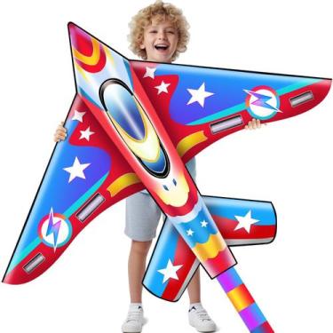 Imagem de Avião Kite Xida para crianças e adultos, altamente durável - Xida Kite