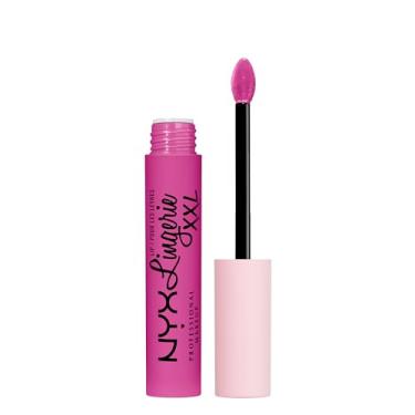 Imagem de NYX PROFESSIONAL MAKEUP Lip Lingerie XXL Matte Liquid Lipstick, Knockout (Bubblegum Pink)