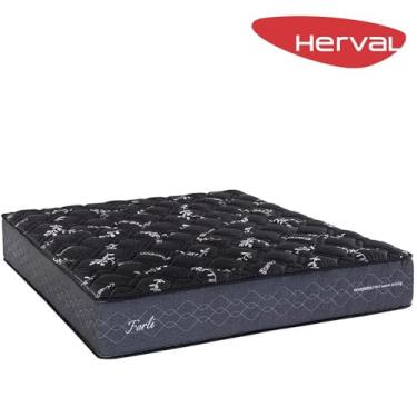 Imagem de Colchão Queen Herval Molas Ensacadas Forli, 30x158x198 cm, Chumbo