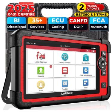 Imagem de Scanner OBD2 LAUNCH X431 CRP919E Elite: 2025 Ferramenta de Varredura Bidirecional com Função CRP919EBT