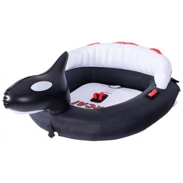 Imagem de Boia Rebocável Aquática HO Orca 2 para 2 Pessoas, Preta