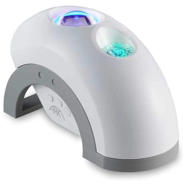 Imagem de BlissLights Ark Lite Projetor Luz LED Galáxia Nebulosa e Aurora Boreal Verde e Azul