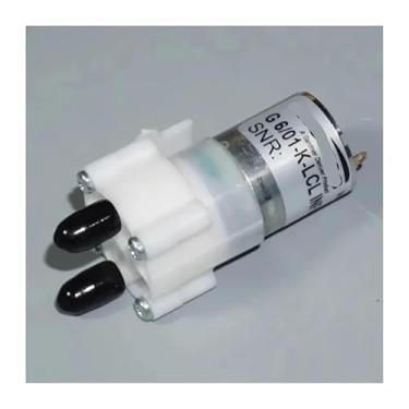 Imagem de Bomba de ar de amostragem de palhetas rotativas CC 5V 6V bomba de ar de amostragem de gás direção reversível