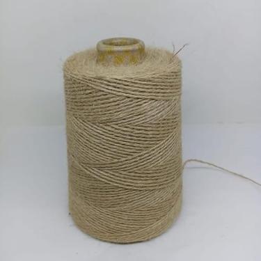 Imagem de Corda de Sisal, 100 Metros Fio de Juta Natural, Adequado para Artesanato(400 metros)