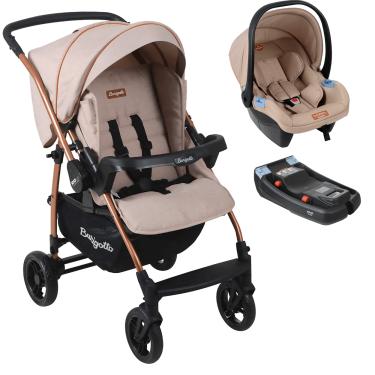 Imagem de Carrinho de Bebê Burigotto Travel System Rio K 22 Base Mon Amour