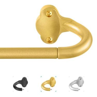 Imagem de Varão de cortina TVWOO Gold Wrap Around 66-120 cm Blackout