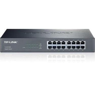Imagem de Switch 16 Portas Gigabit Tplink  SG1016d 10 100 1000 Mbps - Tp-Link