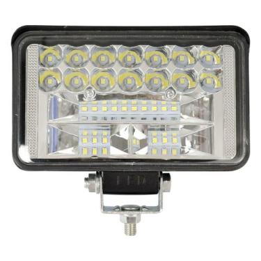 Imagem de Farol Milha Led Retangular 90w Trator Carro Caminhão 12v 24v - BRIWAX