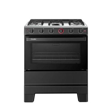 Imagem de Fogão Esmaltec Ideal Super 5 Bocas Preto Bivolt 0104002937