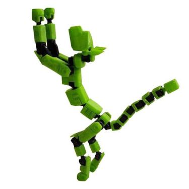Imagem de Figura de ação Robot Dog Lucky T13 impressa em 3D 2024 verde - Marca P