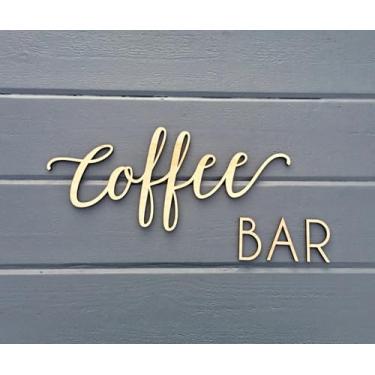 Imagem de Placa de parede para bar de café, cozinha, escritório, sala de descanso, casa, parede, bebida, decoração, placa, estação de café, placa de bar