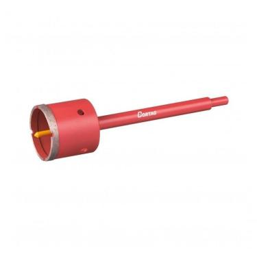 Imagem de Serra Copo Diamantada Para Alvenaria - Cortag 60mm