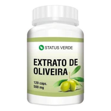 Imagem de Extrato De Oliveira Puro 120 Cápsulas de 500mg Natural - Suplemento Na