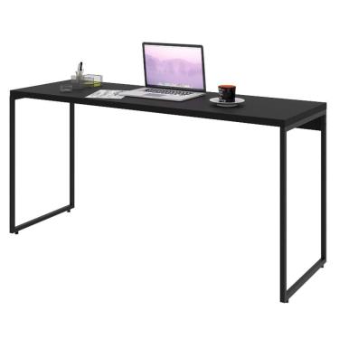 Imagem de Mesa De Escritório Escrivaninha 150cm Dynamica Industrial C08 Preto ônix - Mpozenato