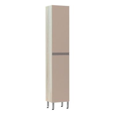 Imagem de Paneleiro 40 Cm Raso 2 Portas Luci Legno Crema Com Connect