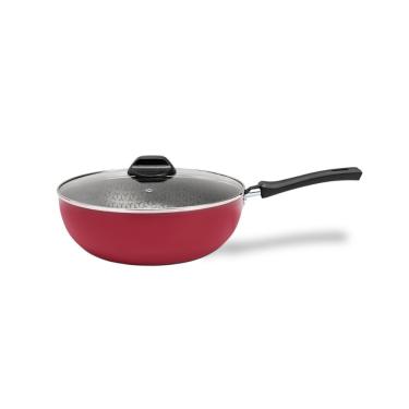 Imagem de Wok com Tampa de Vidro Anis-Bgn 28 cm 4,1 L