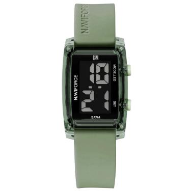 Imagem de Relógio Feminino Classico Quadrado Display Led Digital Design Elegante Impermeavel