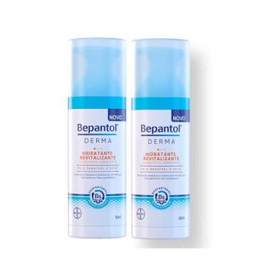 Imagem de Kit 2 Bepantol Derma Hidratante Revitalizante Loção Facial Diária FPS2