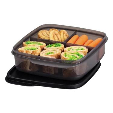 Imagem de Basic Line C/divisória 550ml Tupperware., Preto
