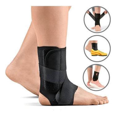 Imagem de Tornozeleira Estabilizador De Tornozelo Com Tala Hidrolight M