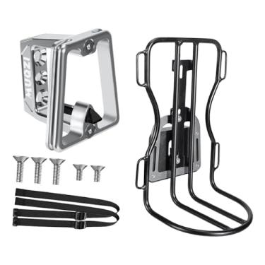 Imagem de Dynwave Bolsa para bagageiro dianteiro de bicicleta, suporte para bagagem, acessórios em liga de alumínio para ciclismo e