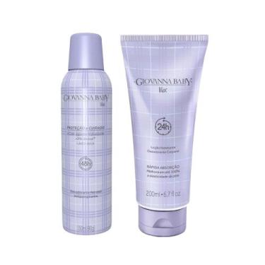 Imagem de Kit Beleza Giovanna Baby Desodorante Aerossol Lilac 150ml + Giovanna B