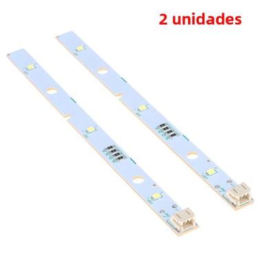 Imagem de Barra de Luz LED para Geladeira RONGSHENG e HISENSE - 2 Peças, 12V DC,