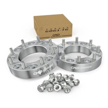 Imagem de Customadeonly Espaçadores de roda de 1,5 polegadas 8 x 170 compatíveis com Ford F-250 Super Duty 1999-2002, F-350 Super Duty 1999-2002, Excursion 2000-2002 (2 peças M14x2.0 Studs) - Compatível com