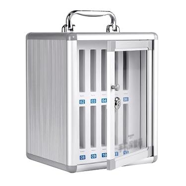 Imagem de JYXYXSCP Estações de carregamento de celular, armário de armazenamento de celular, cofre para celular, sala de aula, gabinete para celular, caixa de armazenamento com trava (12)