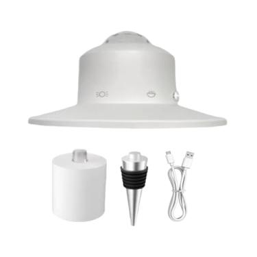 Imagem de Lâmpada de garrafa sem fio | Persianas de lâmpada de rolha de garrafa de vinho | Iluminação ambiente sem fio recarregável com tampas, luzes decorativas de abajur para decoração de casa