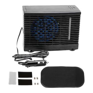 Imagem de AC portátil para veículo | Máquina de ventilador de ar condicionado de veículo portátil | Aparelho de sopro de ar de 12 V Máquina de montagem adesiva para trailer, acampamento, caminhão, viagem