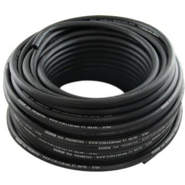 Imagem de Mangueira 5/16 Preta Pneumatica Br Flex + 15 Metros - AK MANGUEIRAS, U