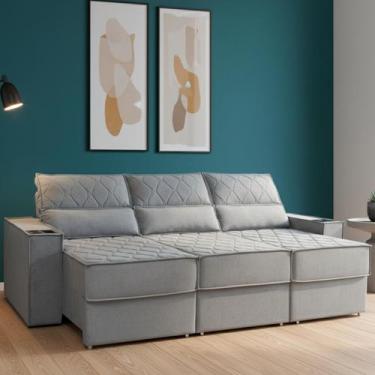 Imagem de Sofa Retratil Reclinavel Munique 2,90M 3 Lugares - COLISEU - COLISEU E