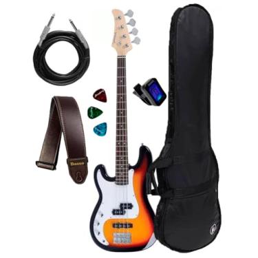 Imagem de Contrabaixo 4c Strinberg Precision Pbs40 Sb Canhoto E Kit